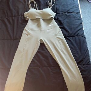 Nike Women's Sage Green Jumpsuit